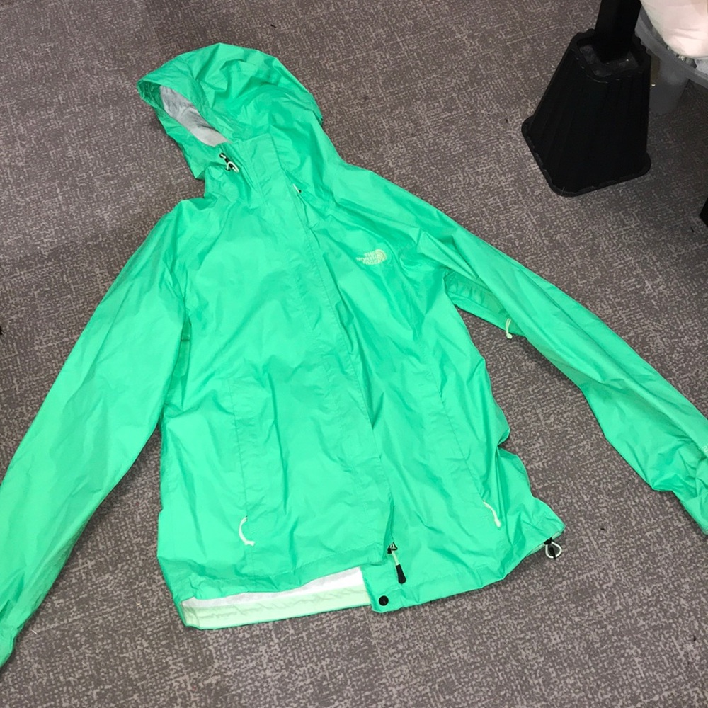 Northface rain coat